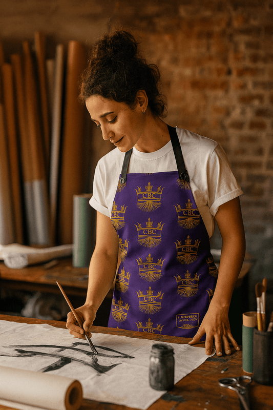 CBC Chef's (Purple) Apron – branded streetwear item