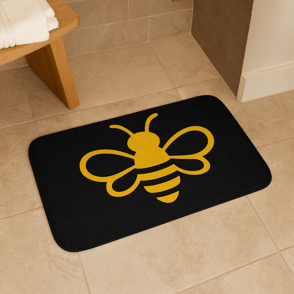 MHA Bathmat (Black) – branded streetwear item