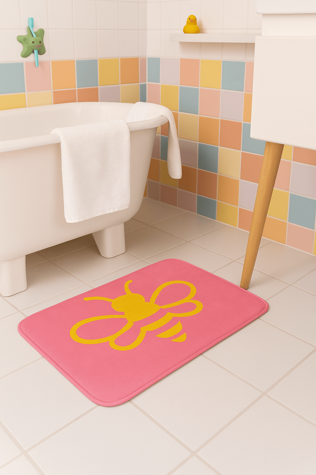 MHA Bathmat (Pink) – branded streetwear item