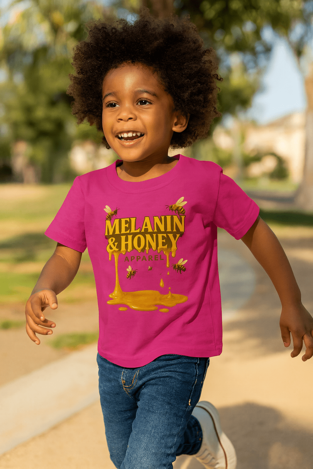 MHA Honey Drip Youth Short Sleeve T-Shirt – branded streetwear item