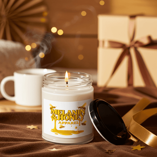 MHA Honey Drip Scented Candles lifestyle product image featuring MHA design and brand styling.