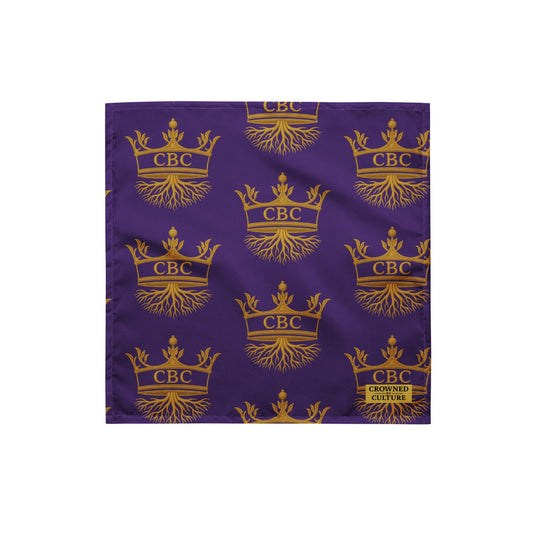 CBC (Purple) Bandana – branded streetwear item