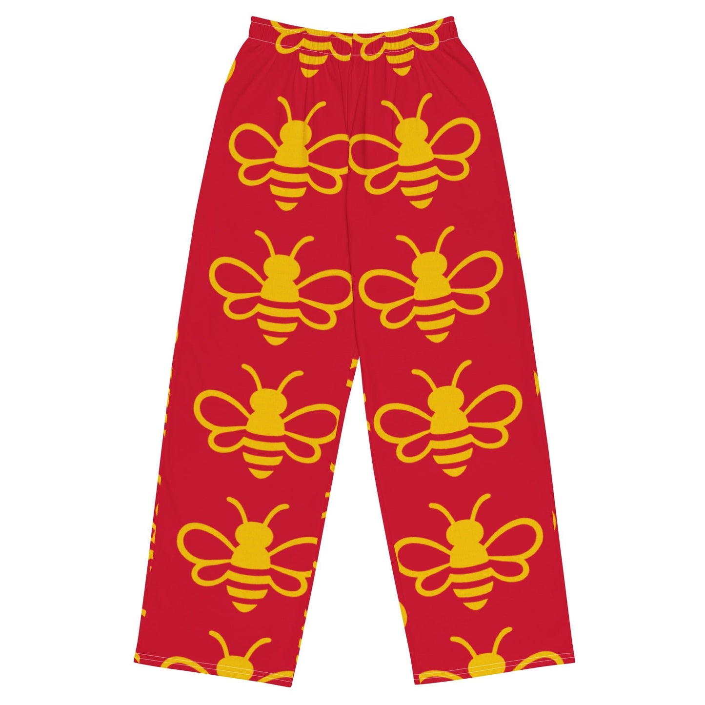 MHA Bee Inspired Wide-Leg (Red) Loungewear – branded streetwear item