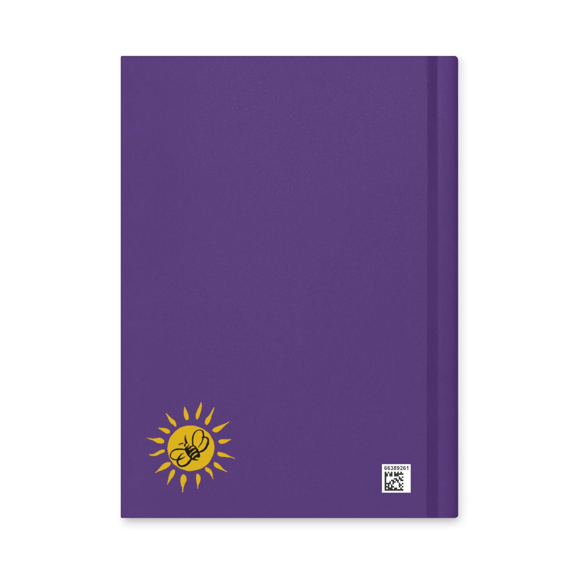 MHA Bee Inspired Hardcover (Purple) Journal – branded streetwear item