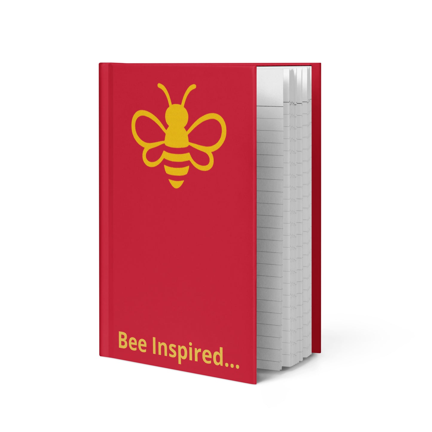 MHA Bee Inspired Hardcover (Red) Journal – branded streetwear item