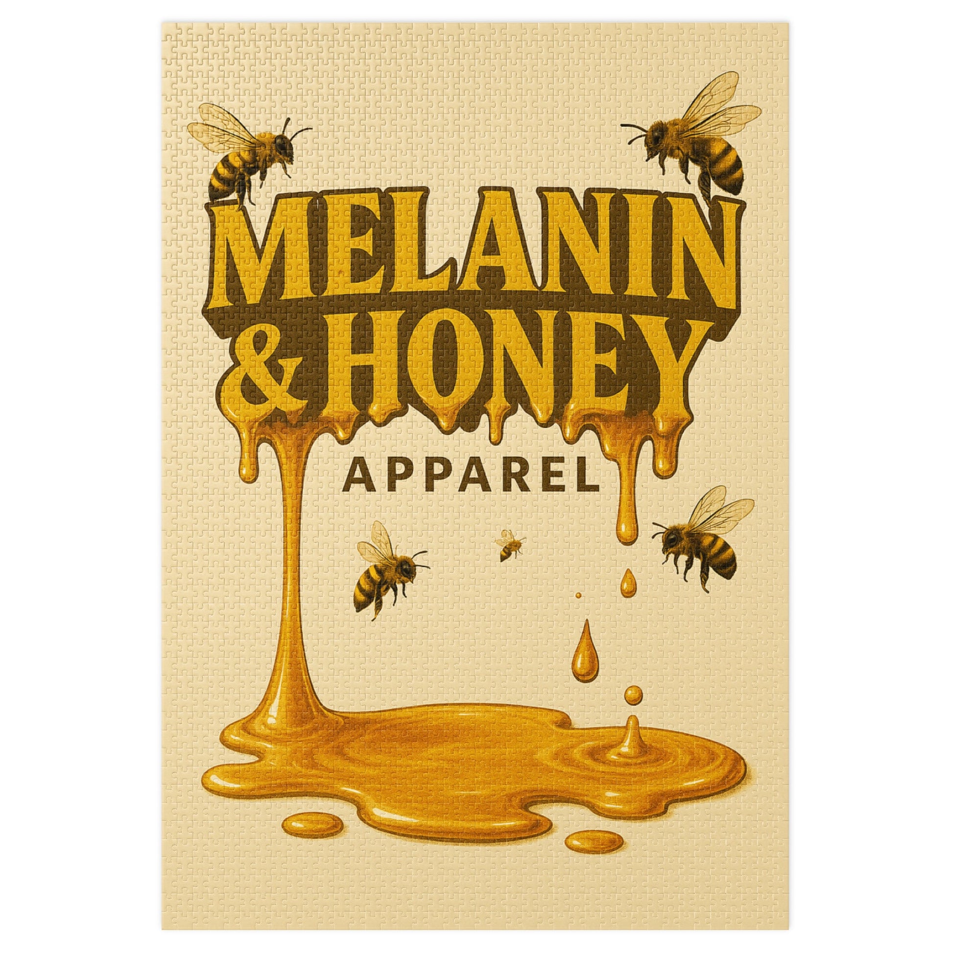 MHA Honey Drip Jigsaw Puzzle – branded streetwear item