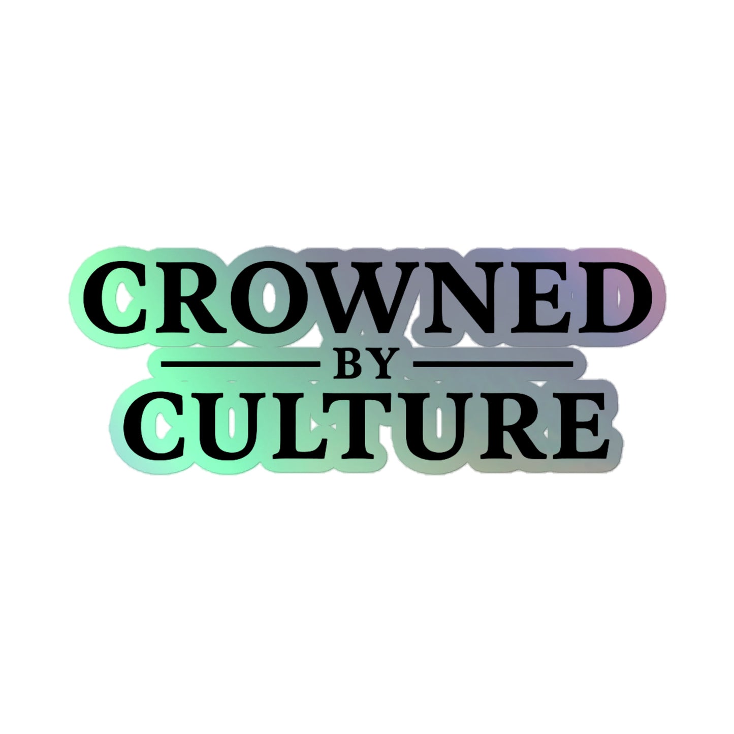 CBC Holographic stickers – branded streetwear item