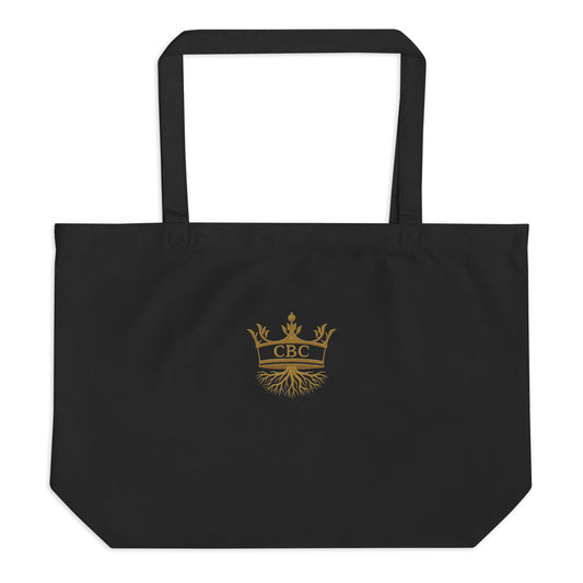 CBC Royal Roots (EMB) Large Organic Tote Bag – branded streetwear item