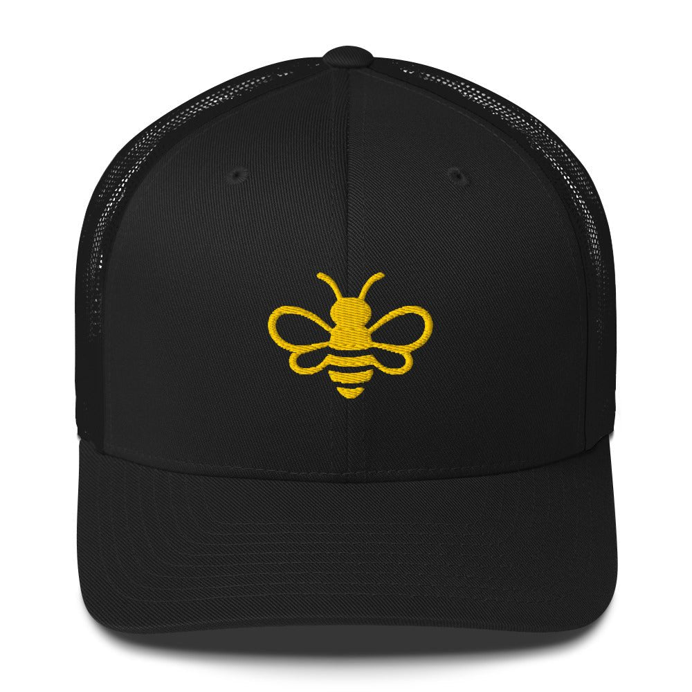 MHA Bee Inspired (EMB) Trucker – branded streetwear item