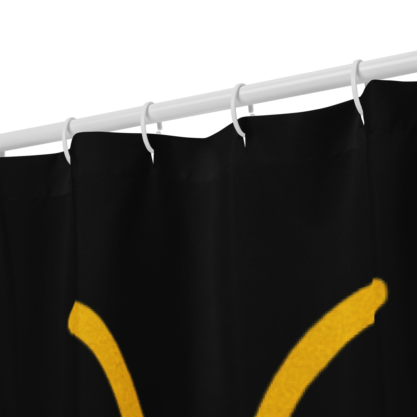 MHA Bee Inspired Shower (Black) Curtain – branded streetwear item