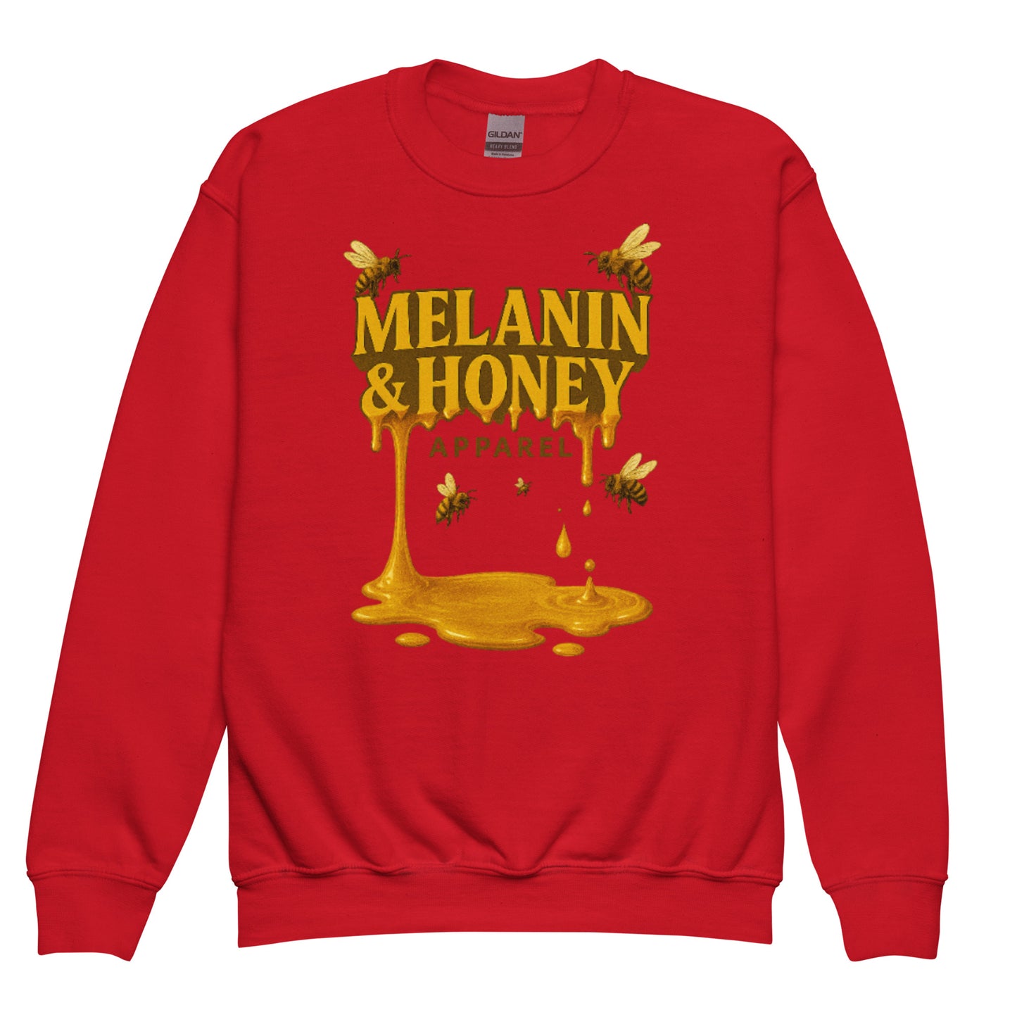 MHA Honey Drip Youth Sweatshirt – branded streetwear item