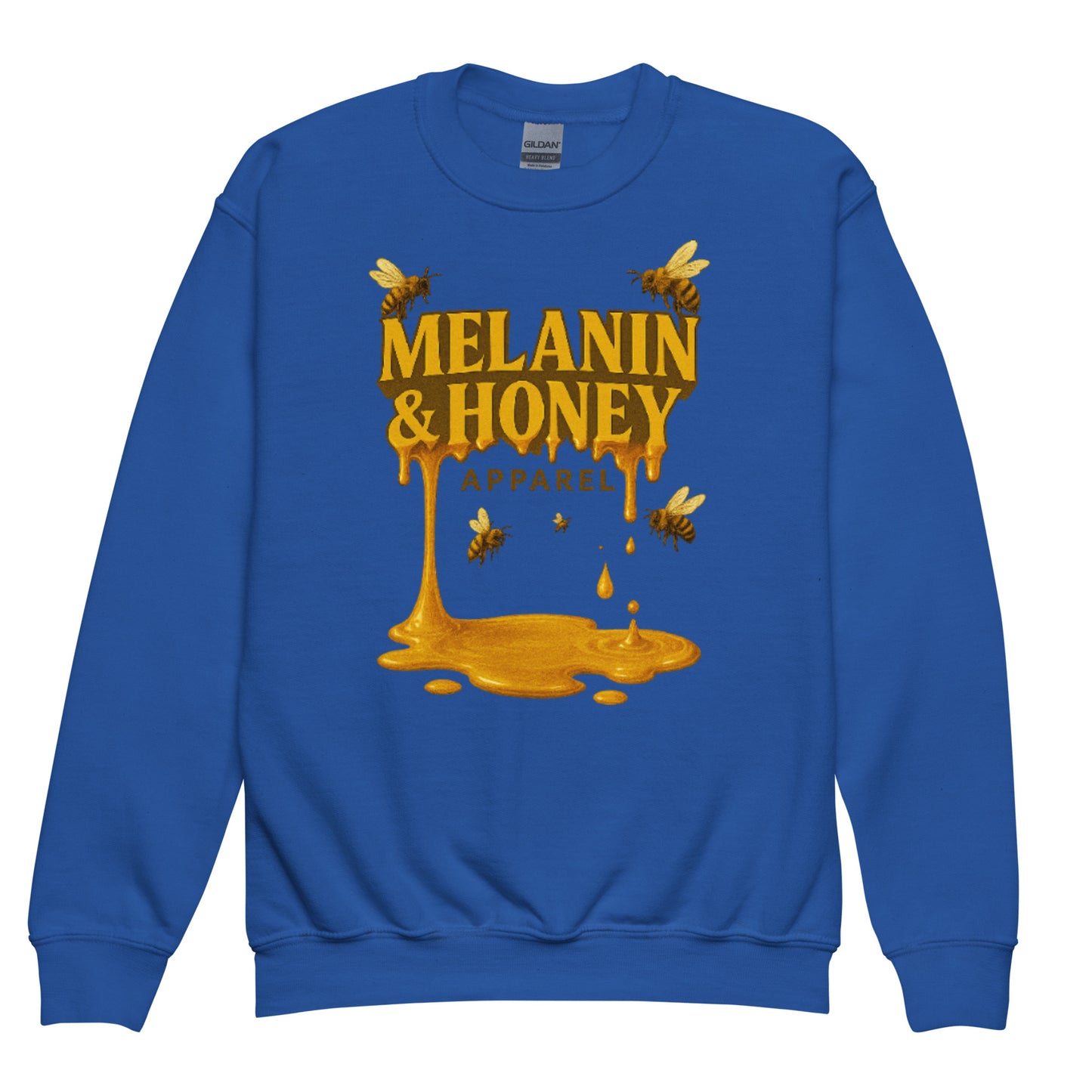 MHA Honey Drip Youth Sweatshirt – branded streetwear item
