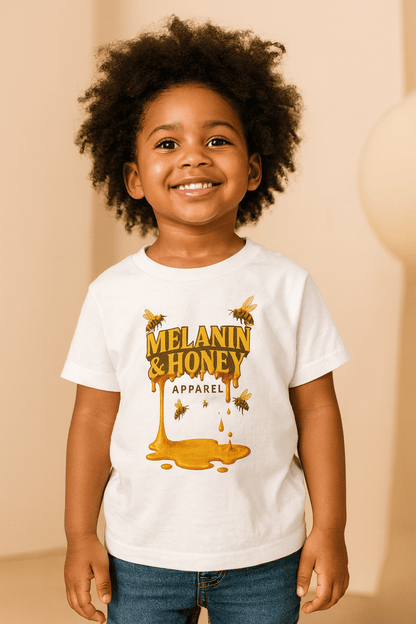 MHA Honey Drip Toddler Short Sleeve Tee - branded streetwear item