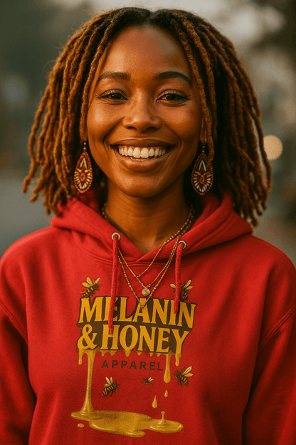 MHA Honey Drip Hoodie – branded streetwear item