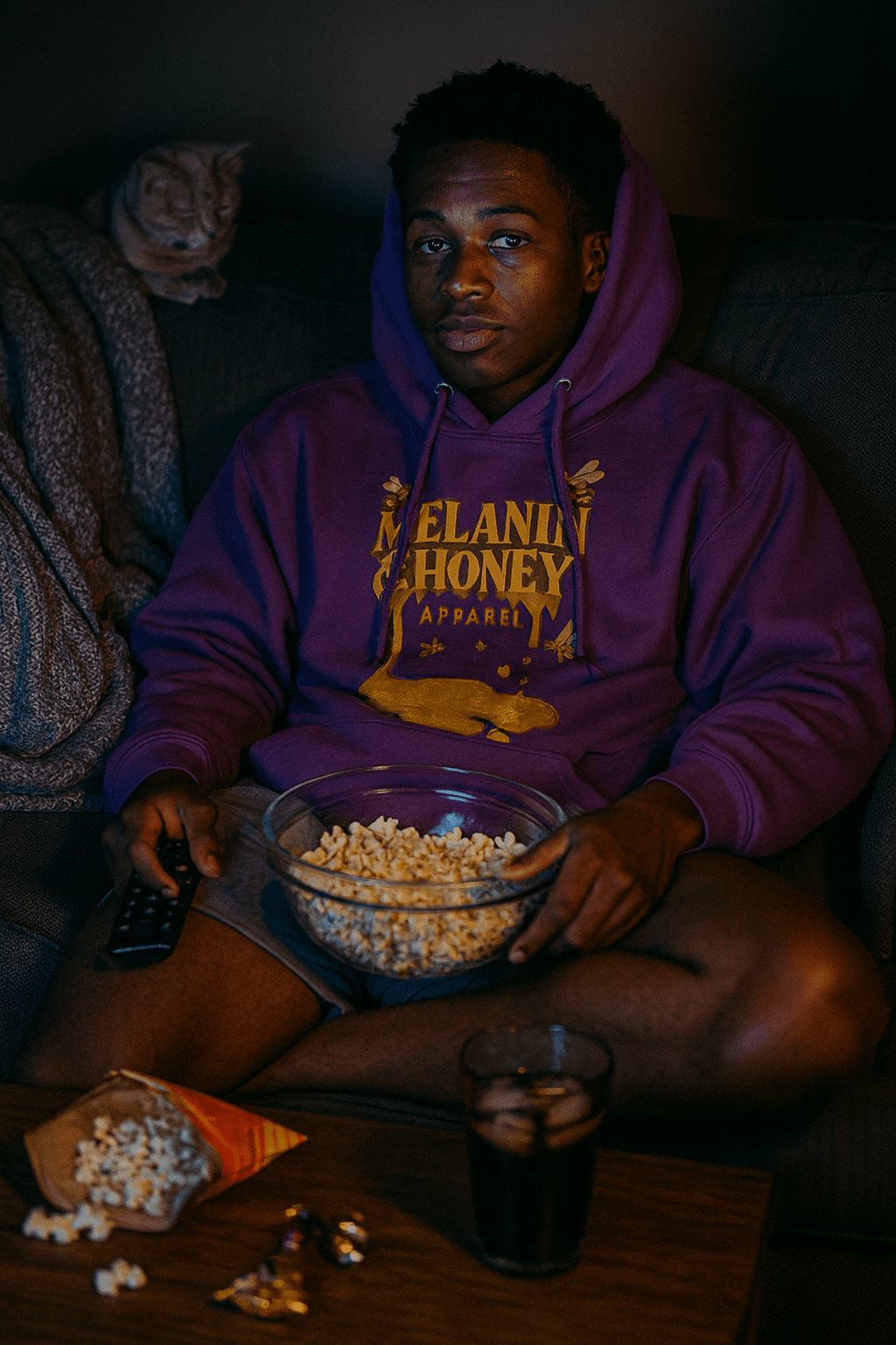 MHA Honey Drip Hoodie – branded streetwear item