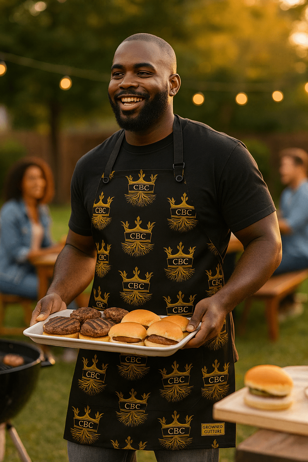 CBC Chef's (Black) Apron – branded streetwear item