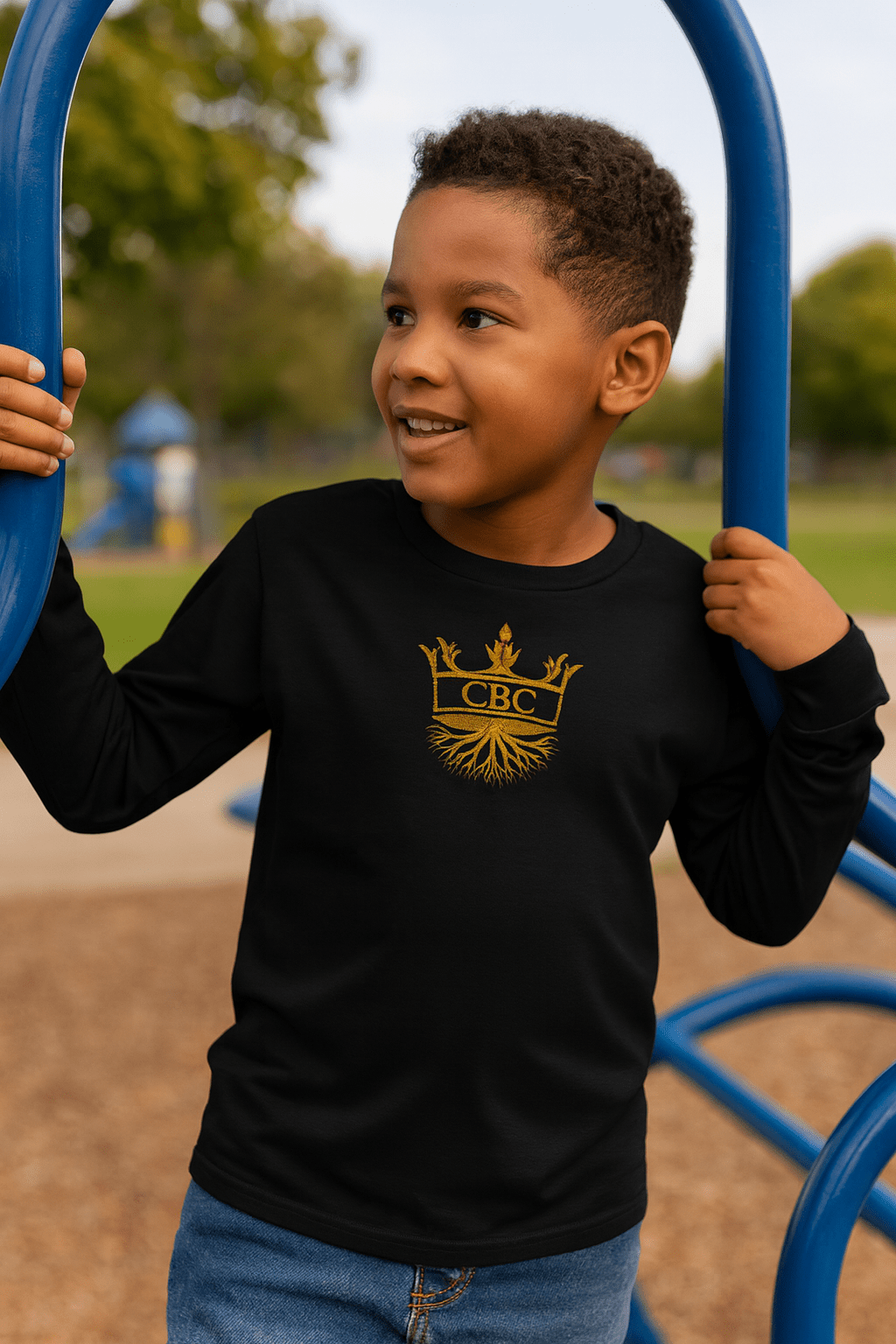 CBC Royal Roots Youth Long Sleeve T-Shirt – branded streetwear item