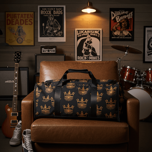 CBC Luxury Duffle Bag – Black Crown Edition lifestyle product image featuring CBC design and brand styling. 