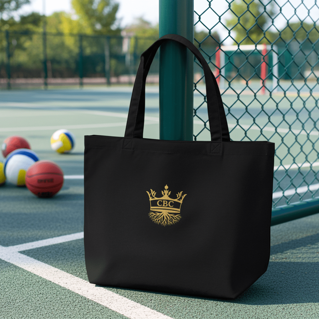 CBC (EMB) Large Tote Bag lifestyle product image featuring CBC design and brand styling. 