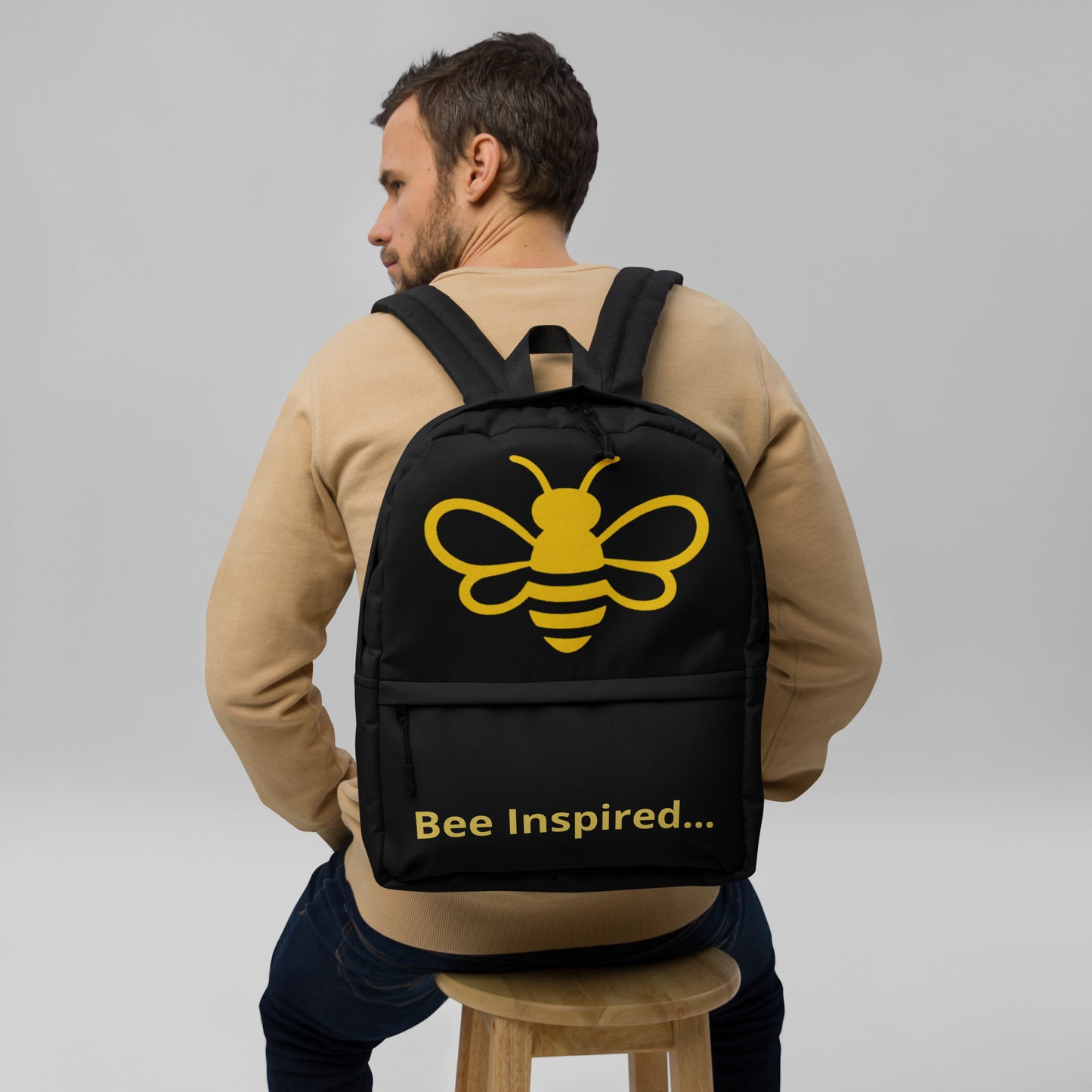 MHA Bee Inspired Backpack - branded streetwear item