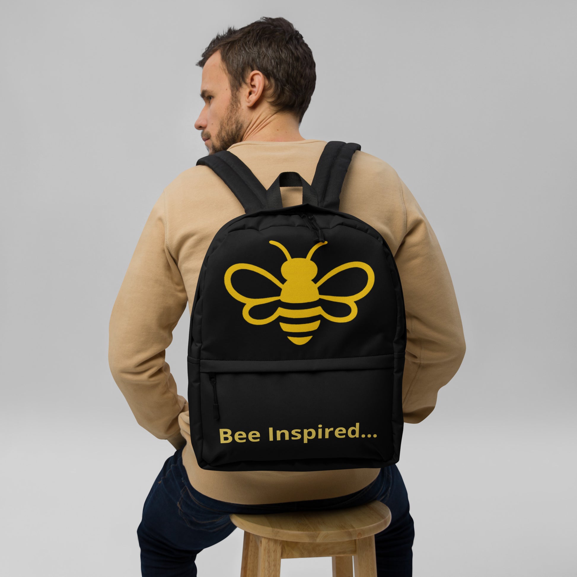MHA Bee Inspired Backpack - branded streetwear item