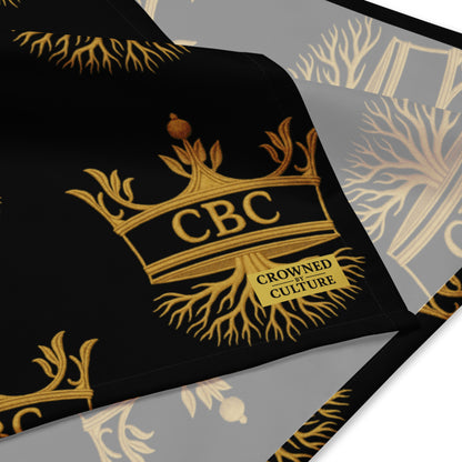 CBC (Black) Bandana - branded streetwear item