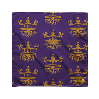 CBC (Purple) Bandana – branded streetwear item