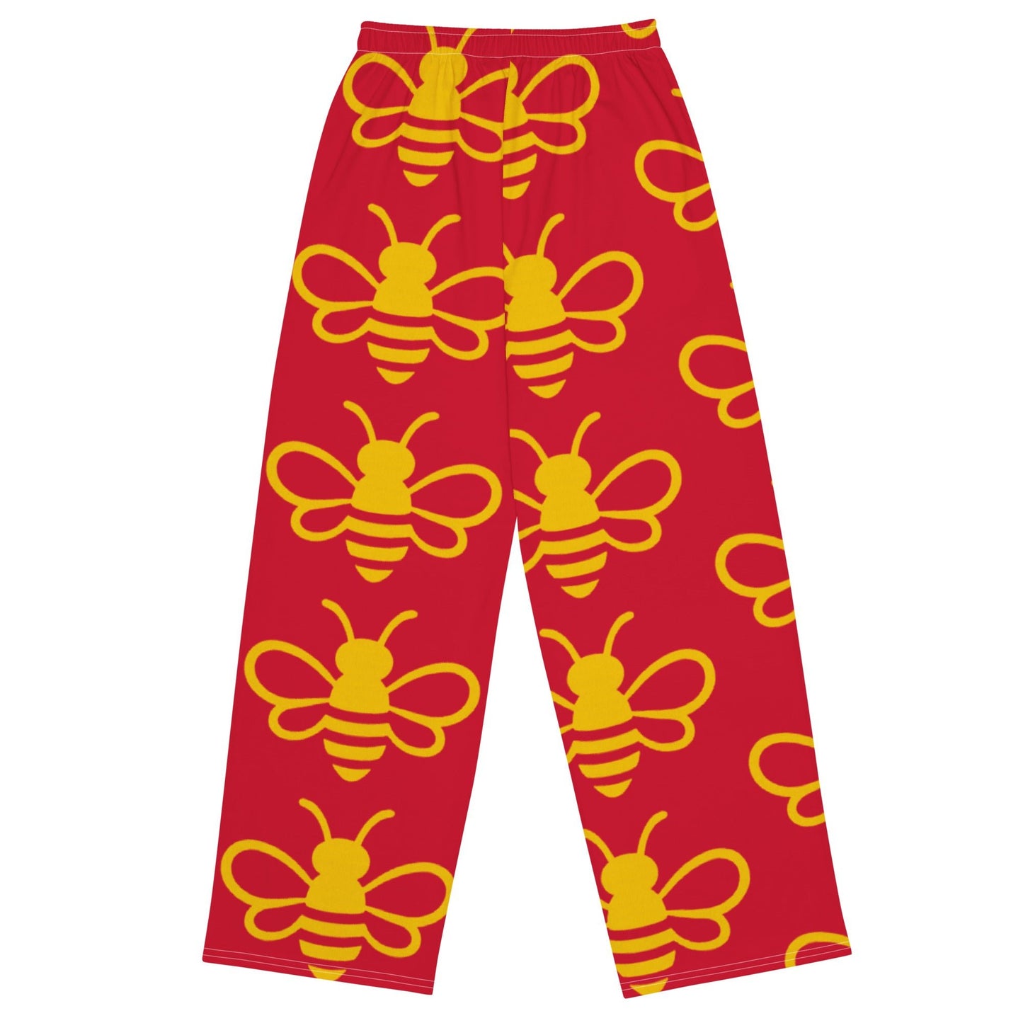 MHA Bee Inspired Wide-Leg (Red) Loungewear – branded streetwear item