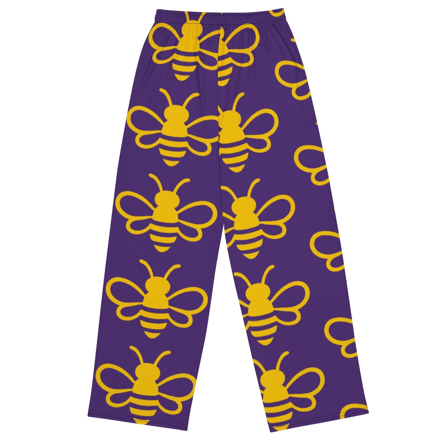 MHA Bee Inspired Wide-Leg (Purple) Loungewear – branded streetwear item