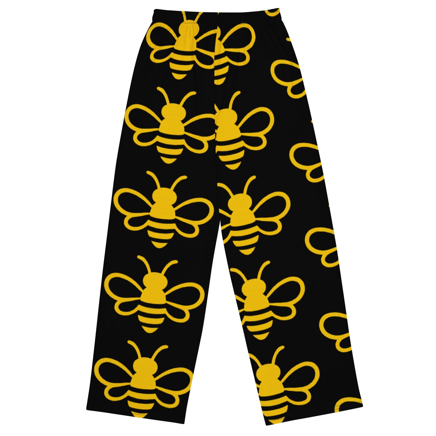 MHA Bee Inspired Wide-Leg (Black) Loungewear – branded streetwear item