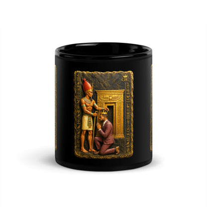 CBC The Crowning Mug featuring the Crowned by Culture design on a glossy ceramic lifestyle mug.