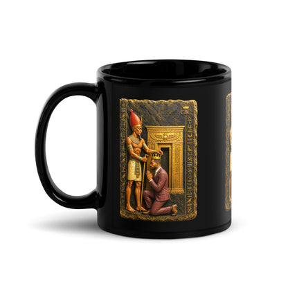 CBC The Crowning Mug featuring the Crowned by Culture design on a glossy ceramic lifestyle mug.