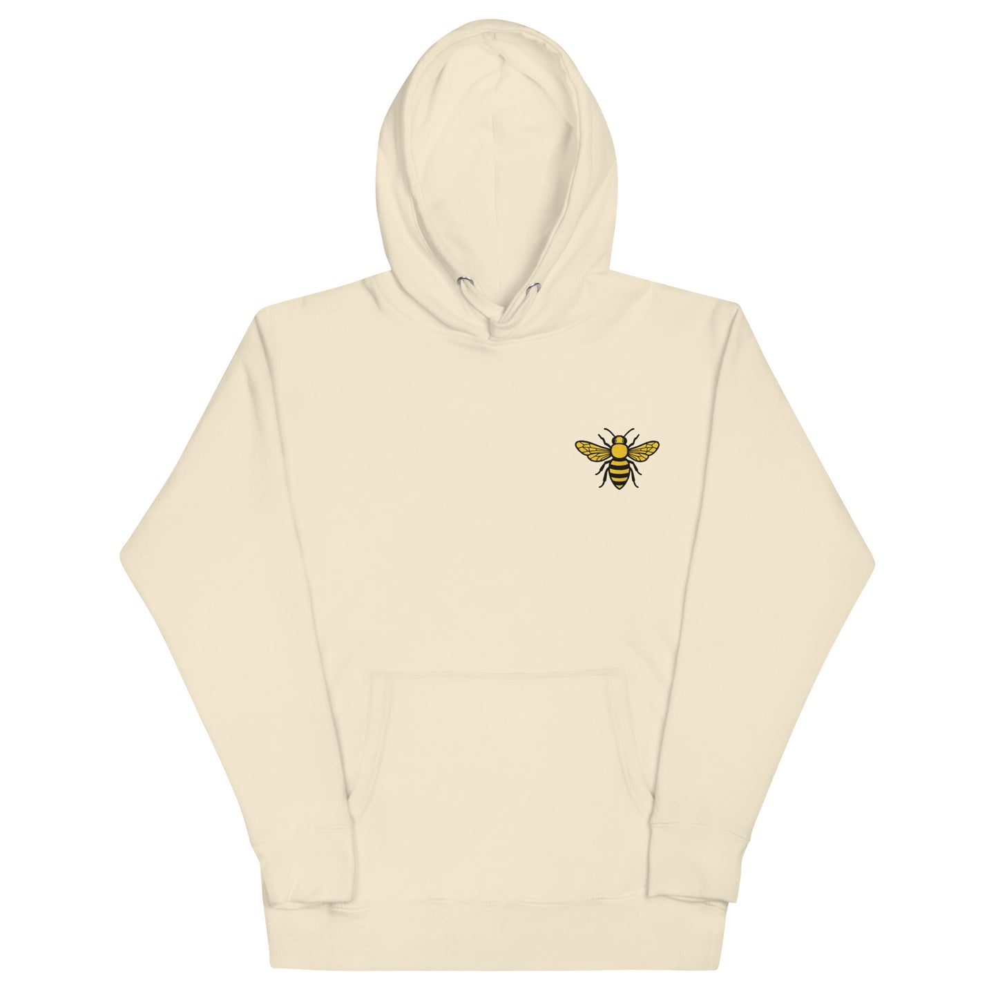 Unisex MHA Bee Classic Hoodie featuring the signature bee logo on the front.