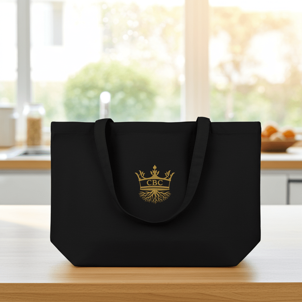 CBC (EMB) Large Tote Bag lifestyle product image featuring CBC design and brand styling. 