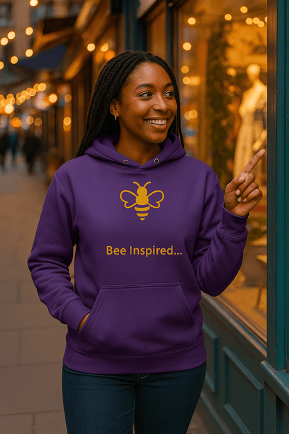 MHA Bee Inspired Hoodie – branded streetwear item