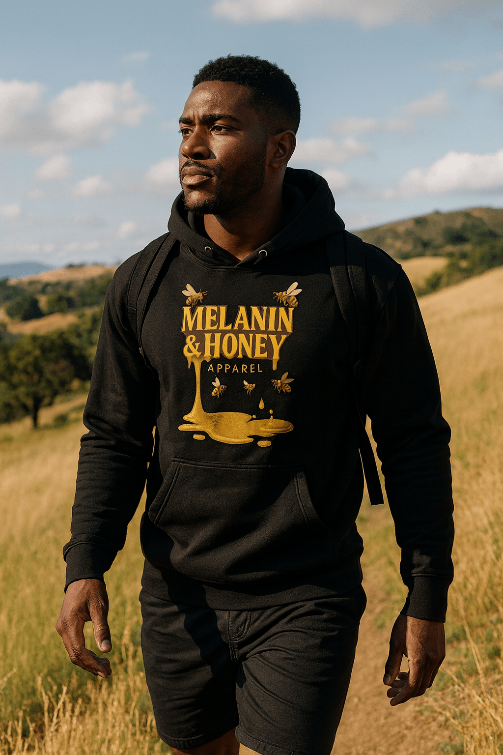 MHA Honey Drip Hoodie – branded streetwear item
