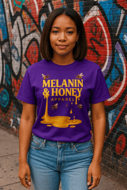 MHA Honey Drip Short-Sleeve T-Shirt – branded streetwear item