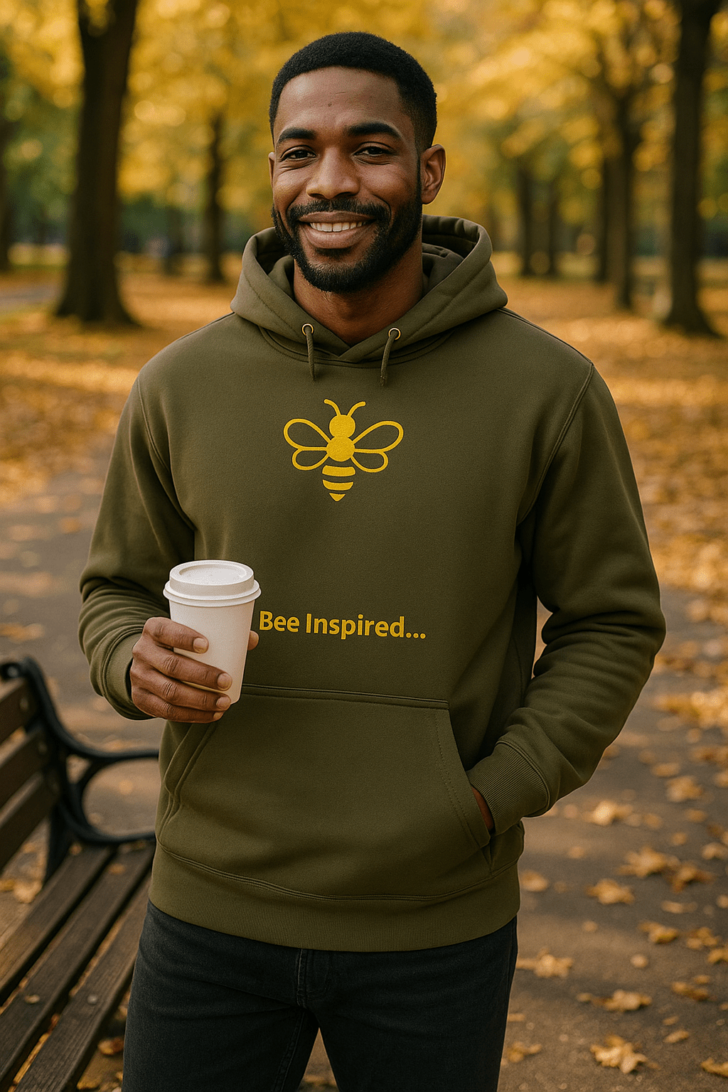 MHA Bee Inspired Hoodie – branded streetwear item