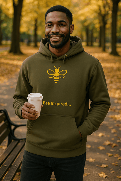 MHA Bee Inspired Hoodie – branded streetwear item