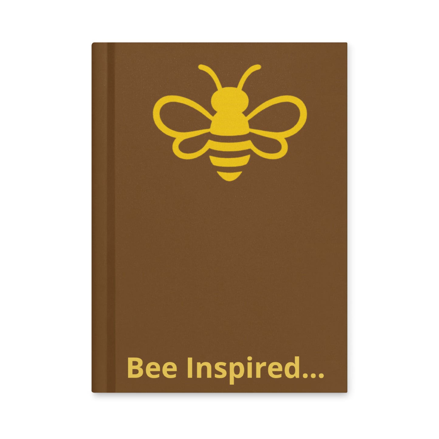 MHA Bee Inspired Hardcover (Brown) Journal – branded streetwear item