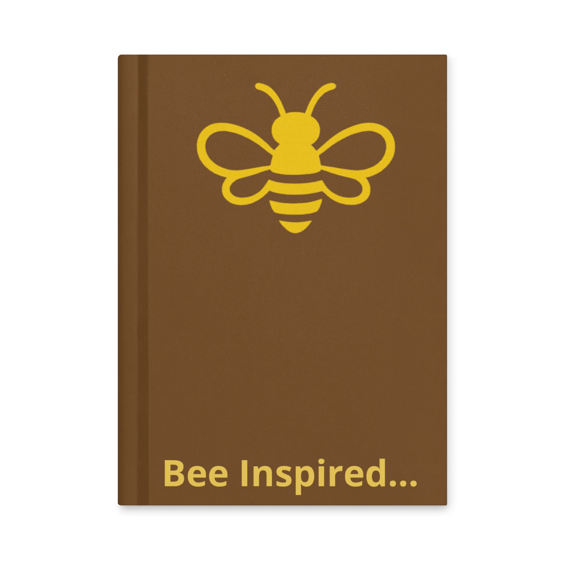 MHA Bee Inspired Hardcover (Brown) Journal – branded streetwear item