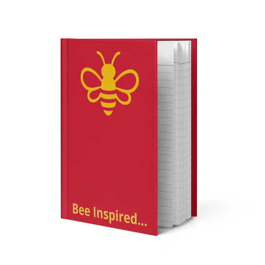 MHA Bee Inspired Hardcover (Red) Journal – branded streetwear item