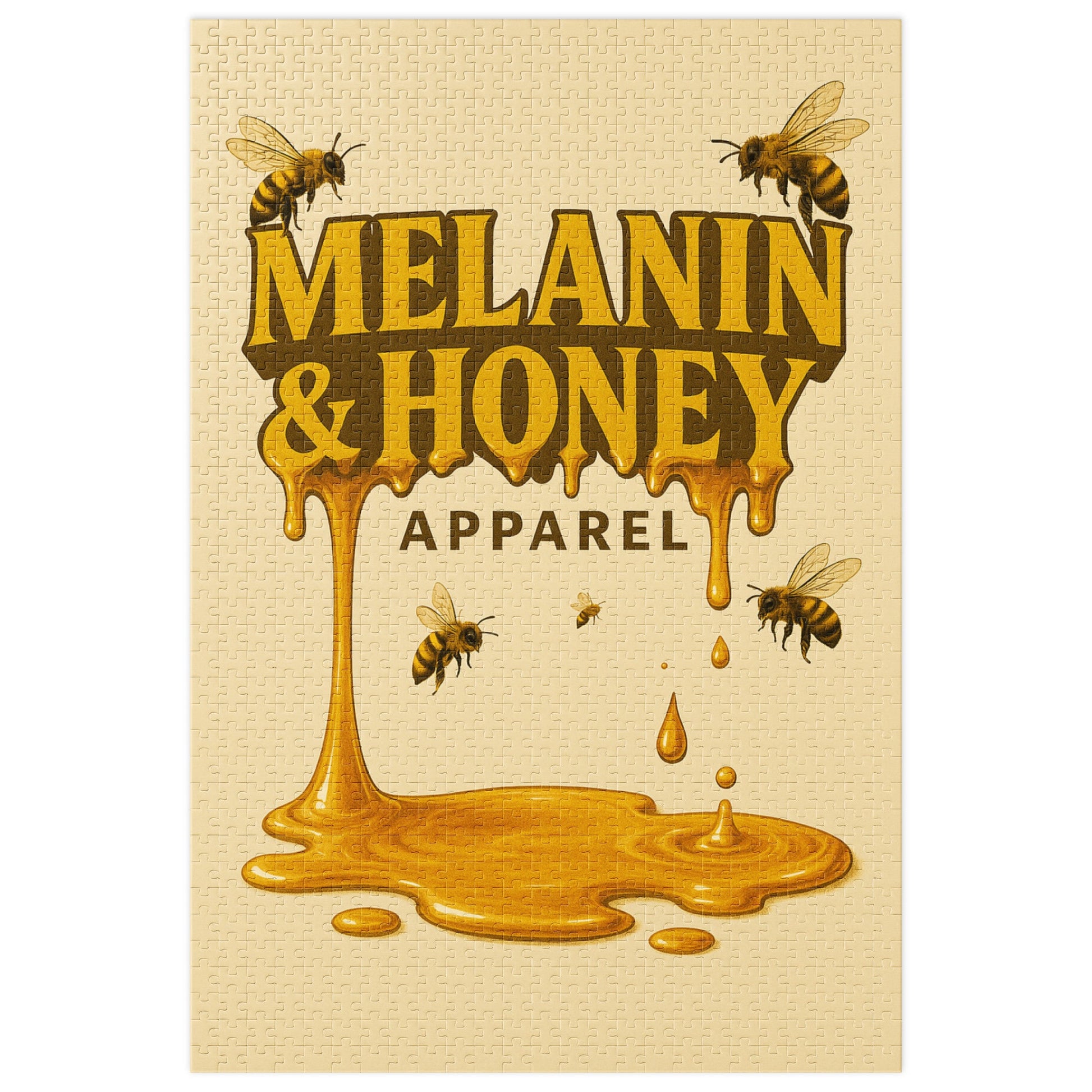 MHA Honey Drip Jigsaw Puzzle – branded streetwear item