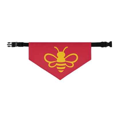 MHA Bee Inspired Pet Bandana (Red) Collar – branded streetwear item