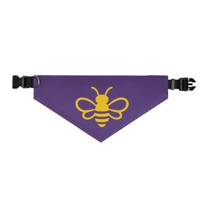 MHA Bee Inspired Pet Bandana (Purple) Collar – branded streetwear item