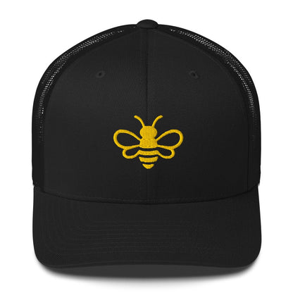 MHA Bee Inspired (EMB) Trucker – branded streetwear item
