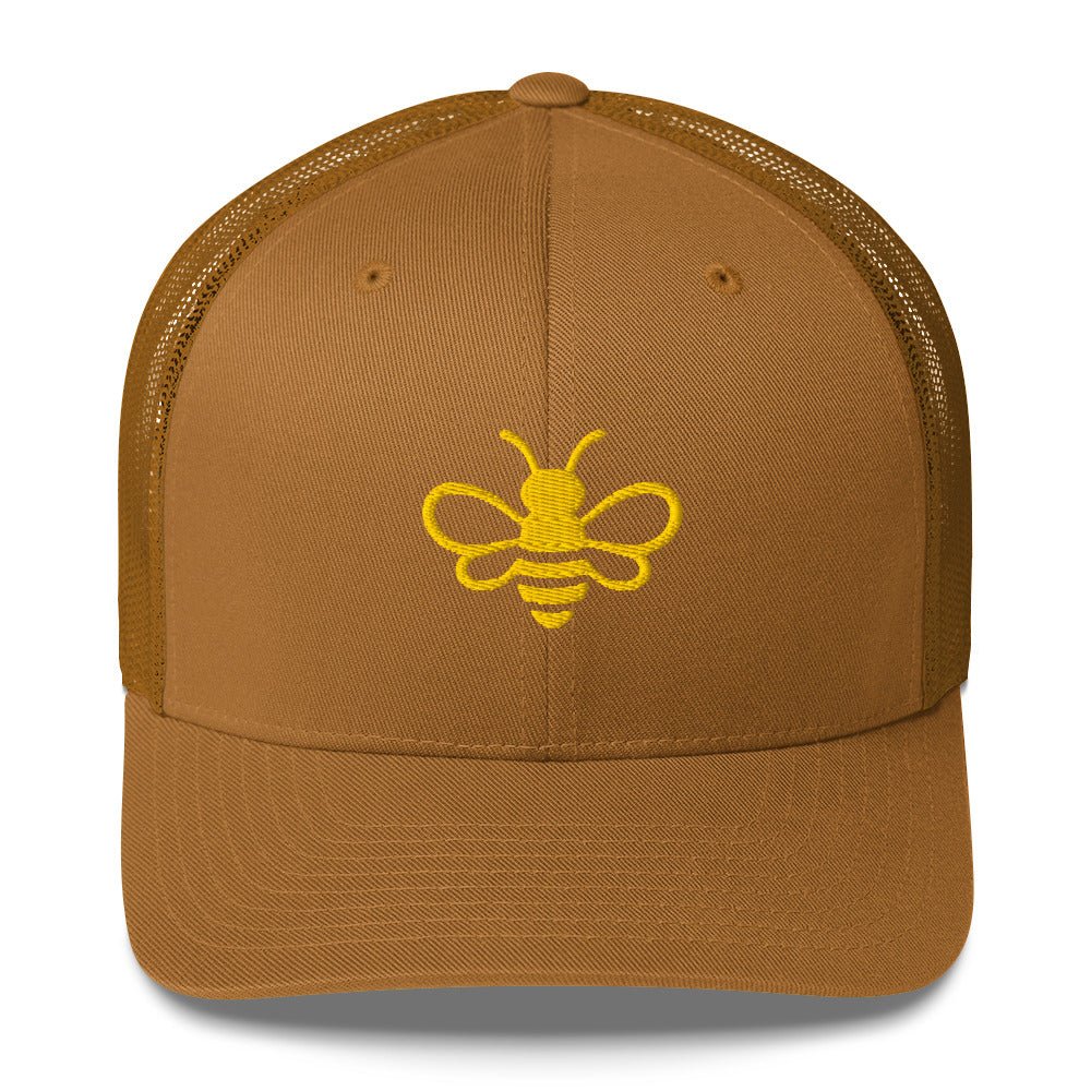 MHA Bee Inspired (EMB) Trucker – branded streetwear item