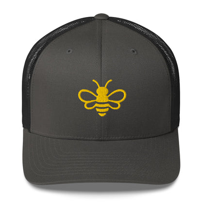 MHA Bee Inspired (EMB) Trucker – branded streetwear item