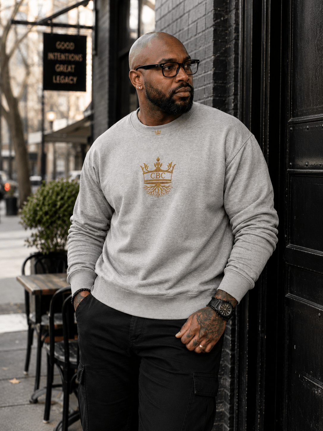 CBC The Crowning Crewneck (EMB)