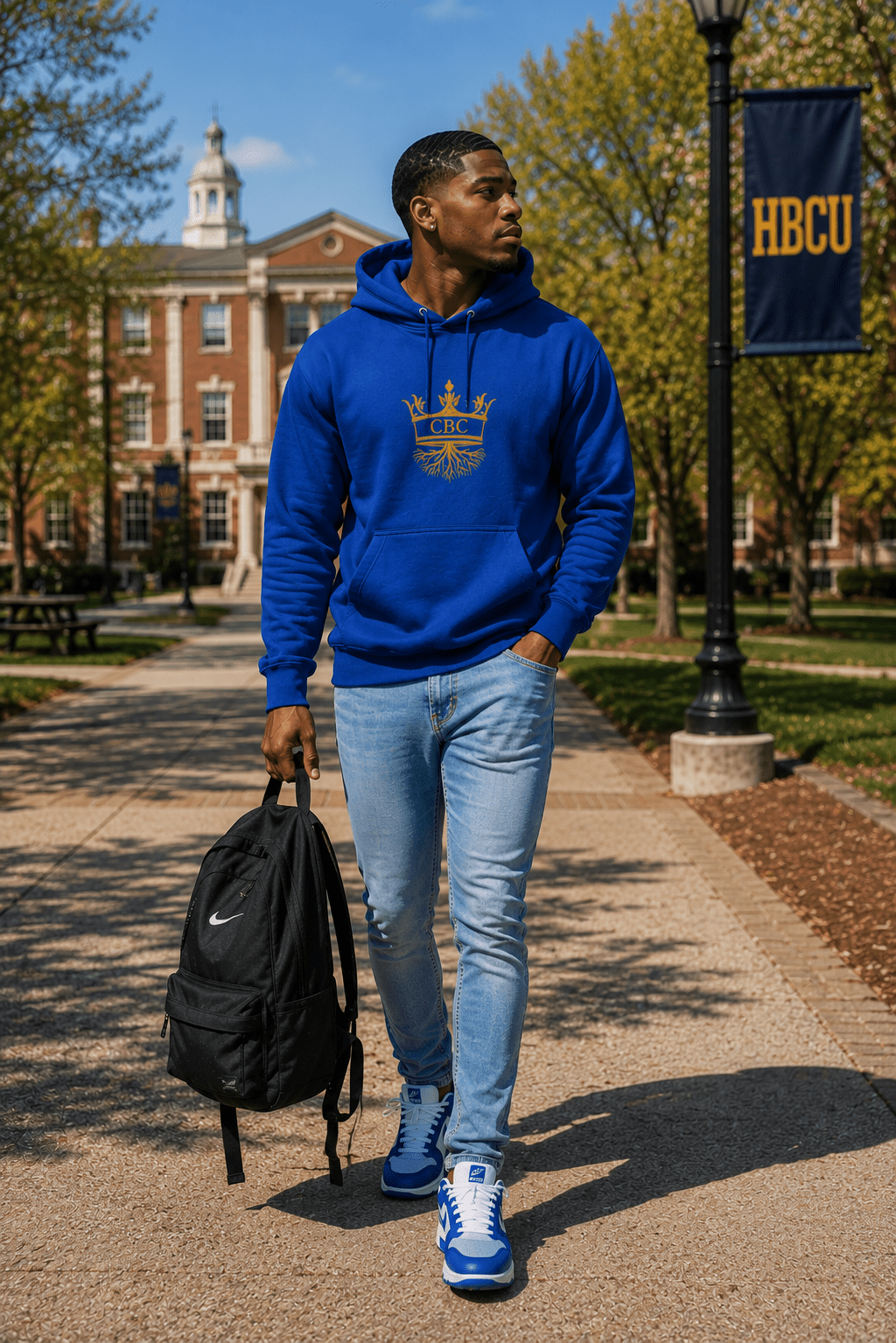 CBC The Crowning Hoodie featuring the signature Crowned by Culture design in a premium lifestyle look.
